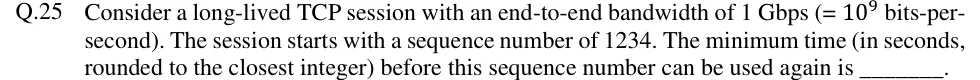 GATE 2018 CS question 25