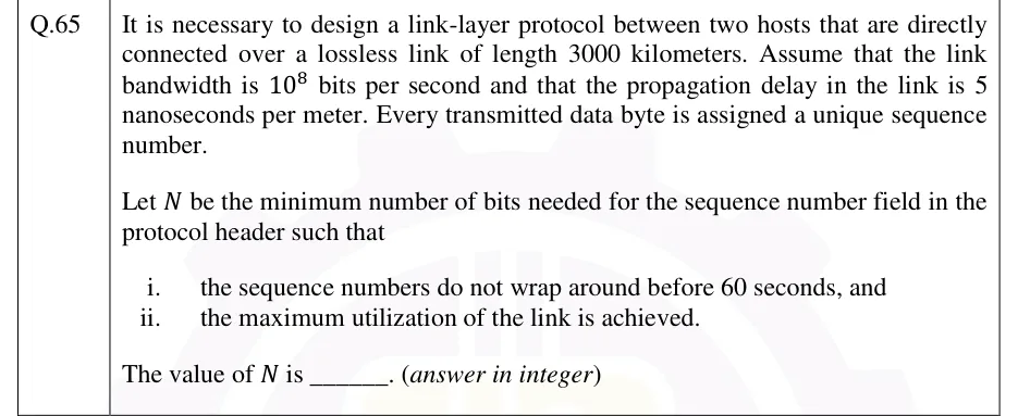 GATE 2026 CS2 question 65