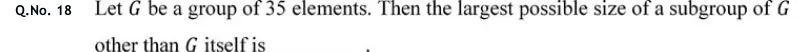 GATE 2020 CS question 18