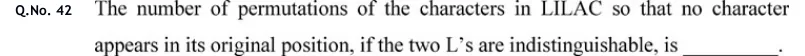 GATE 2020 CS question 42
