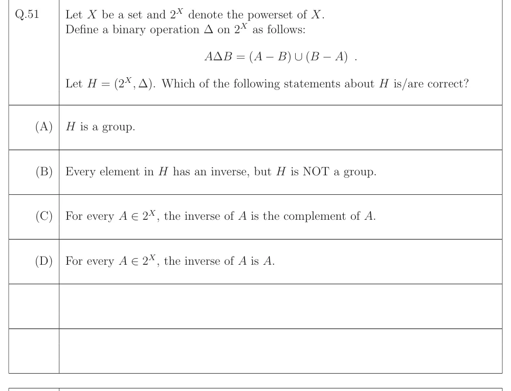 GATE 2023 CS question 51