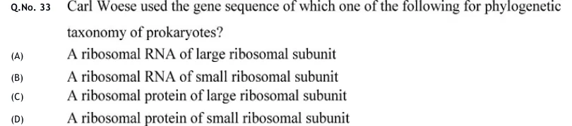 GATE 2020 BT question 33