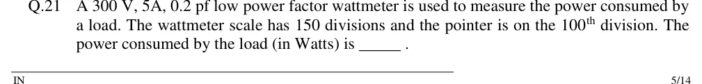 GATE 2018 IN question 21