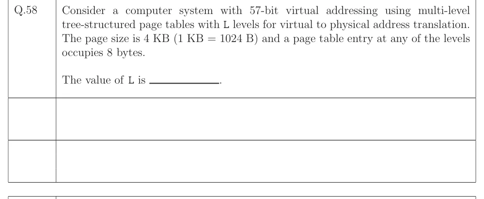 GATE 2023 CS question 58