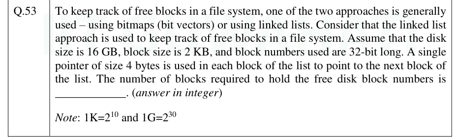 GATE 2026 CS2 question 53