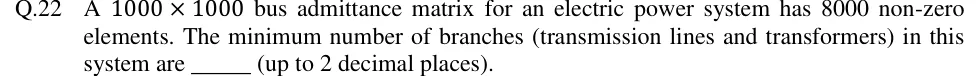 GATE 2018 EE question 22